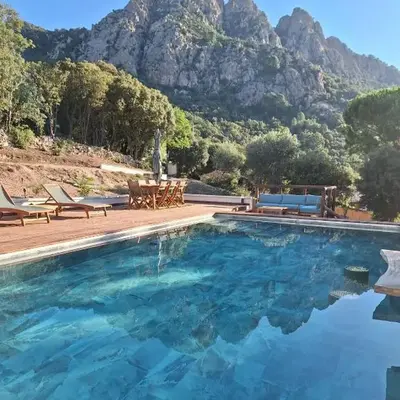 Appartement Jardin et Piscine Les anges du maquis location Corse-du-Sud