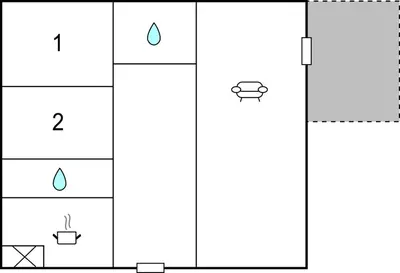 a schematic diagram of the proposed algorithm for detecting water pollution at Cozy Apartment In Ajaccio With Wifi in Ajaccio