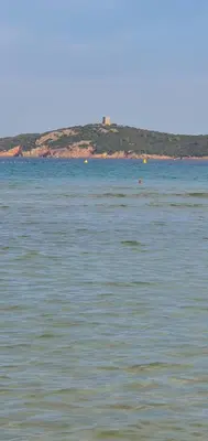 a view of a large body of water at Fiori Di Cala Rossa Appartement T3 dans résidence hôtellière chez Virginie in Lecci