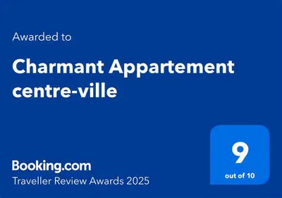 a screenshot of the enrolment agreement centreville website at Charmant Appartement centre-ville in Ajaccio