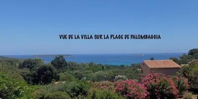 a sign that reads were la la villa sylvania valeka at Résidence U LATONU in Porto-Vecchio