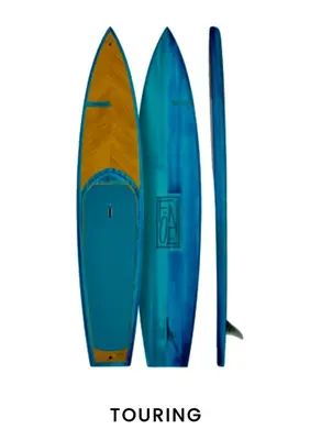 two surfboards are standing next to each other at CASA MARE in Ghisonaccia