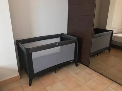 a bathroom with two drawers in a room at Mini villa Hameaux des Sanguinaires AJACCIO in Ajaccio