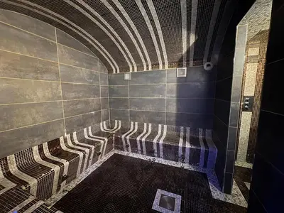 a bathroom with a toilet in a room at Résidence Cas’Antica in Propriano