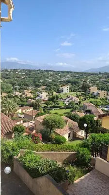 a view of a city with houses and trees at TERRA BELLA 2 in Grosseto-Prugna