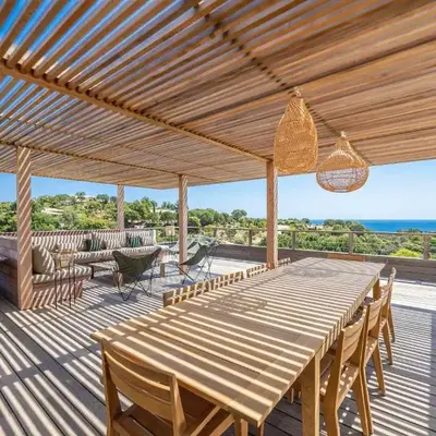 Superbe Villa Porto Vecchio vue mer plage à pied