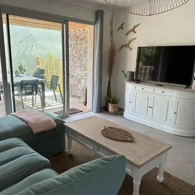 Duplex avec piscine