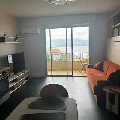Studio climatisé belle vue mer