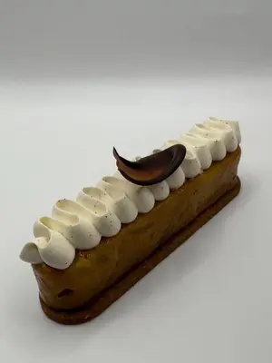 a cake shaped to look like a pillsbury at Casa Felicia in Bonifacio