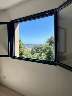 a window in a room with a view at Casa di Cortanni in Castellare-di-Casinca