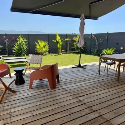 À Casetta Porticcio Spacieux T2 50m2 Neuf Terrasse & Jardin privatif à 3min des plus belles plages
