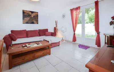 a living room with a couch and a coffee table at Lovely Home In Vignale With Wifi in Vignale