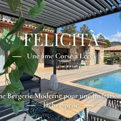 Villa Félicita 8 personnes proche plage Corse du sud