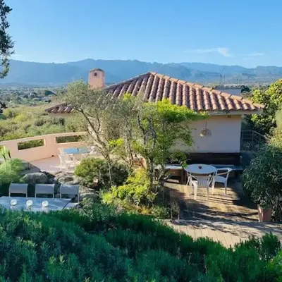 Sea view villa - Cala Rossa private park