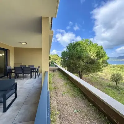 T2 moderne avec vue mer et proche centre-ville