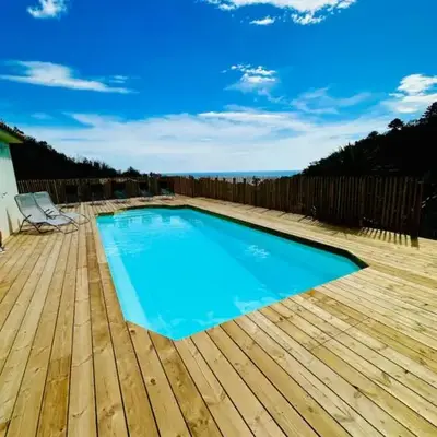 Appartement Mare è Machja avec piscine et vue mer
