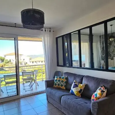 Beau T3 Central - Vue mer & Piscine - A Funtana
