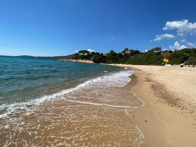 a beach with the ocean and the shoreline at Villa panoramic - Dream and Suite Lodge in Vico