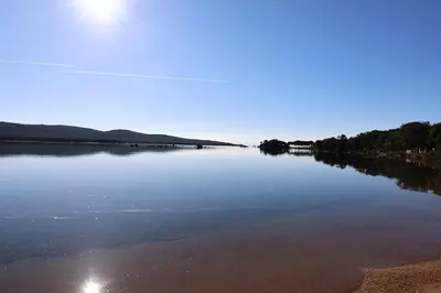 a view of a large body of water at Superbe studio - Terrasse 360 avec vue mer in Pianottoli-Caldarello