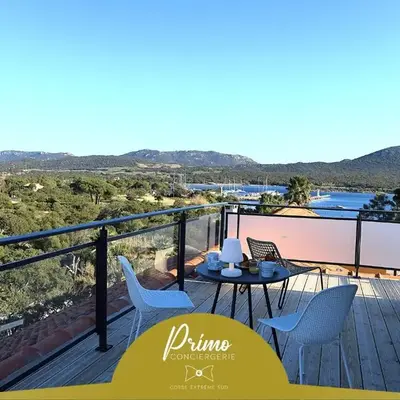 Superbe studio - Terrasse 360 avec vue mer