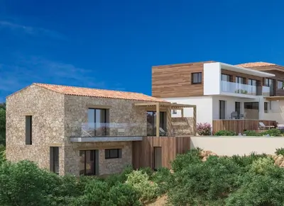 an image of a house in the desert at Casa PETRA et FIORI, une bergerie en pierres authentiques toute équipée - 4 personnes in Pietrosella