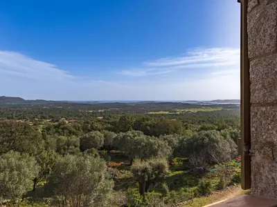 a window view of the countryside from a house at Holiday Home Casa Gialla by Interhome in Arraggio