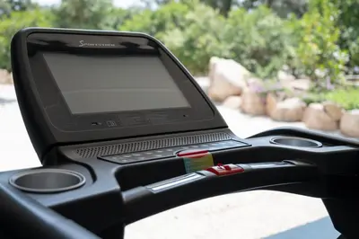 a laptop computer sitting on top of a machine at Villa avec piscine et vue mer à 230m de la plage in Zonza