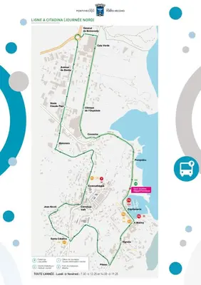 a map of the proposed route for the proposed improvements to the town of hastings at APPARTEMENT T3 65 m2 CENTRE VILLE in Porto-Vecchio