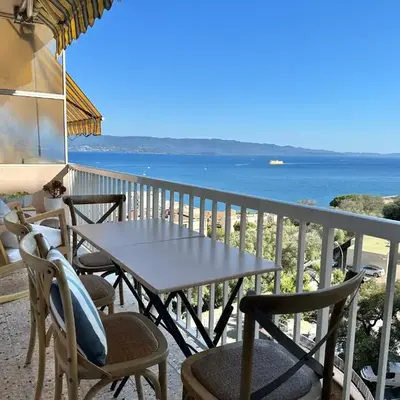Magnifique appartement 3 pièces avec double vue mer
