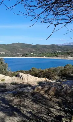 a view of a large body of water at Appartement à Speloncato dans la plaine du Reginu 2, pour 3 personnes in Speloncato