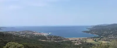 a view of a large body of water at A casa in Propriano