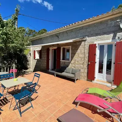 Maison de charme avec vue imprenable sur le golfe de Porto-Vecchio