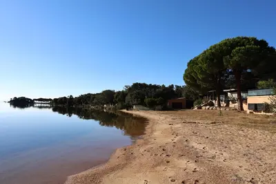 a view of the shore of a river at L'Envol - T3 vue mer avec piscine et plage privée in Pianottoli-Caldarello