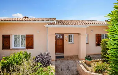 a small house with at Maison Vue Mer Panoramique in Appietto