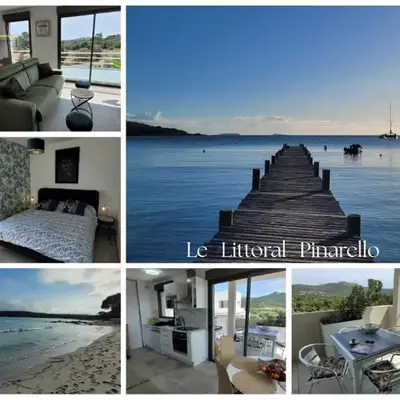 Dormir à Pinarello Corse du Sud 4 pers Vue Mer