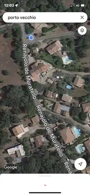 an aerial view of a neighborhood with houses at Villa ALETTI MJ piscine privée Porto Vecchio in Porto-Vecchio
