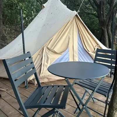 Tente Lodge avec Vue sur la Baie d'Ajaccio