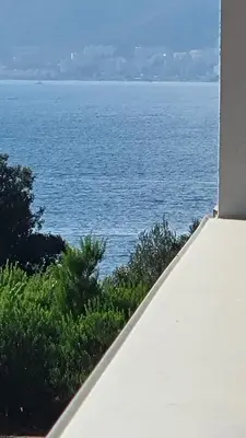 a view of the ocean from a building at BELLE Demeure in Pietrosella
