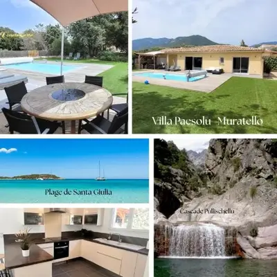 Villa 6 pers Piscine Chauffée Campagne Porto Vecchio