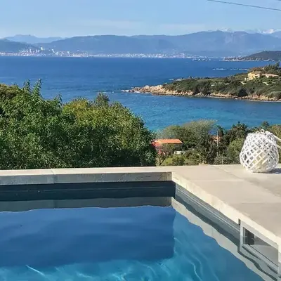 Villa With Views Over Gulf Of Ajaccio