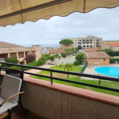 PALMERAIE 317-climatisation-plage et commerces à pieds