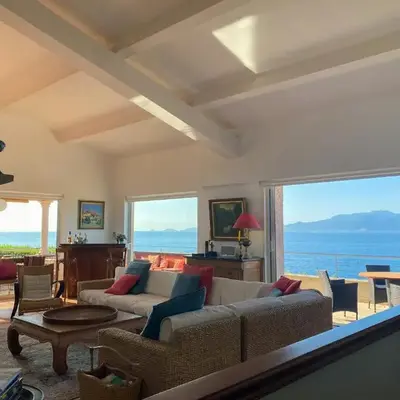 Burgundian House By The Sea In Corsica