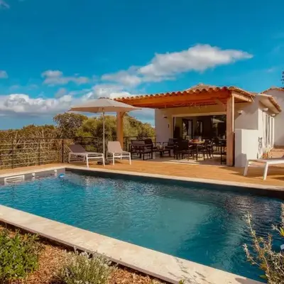 Villa With Pool Between Porto-Vecchio And Bonifacio