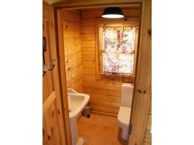 a park with trees and a field of grass at Cabin in Montegrosso with Wi-Fi in Montegrosso