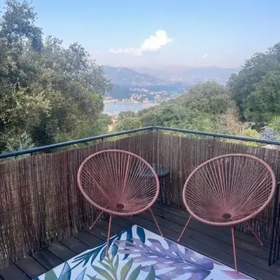 Villa avec piscine et vue sur la baie d'Ajaccio