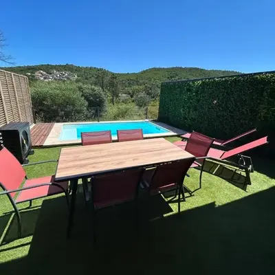 Villa Corail- Piscine privée- Corsu di Core