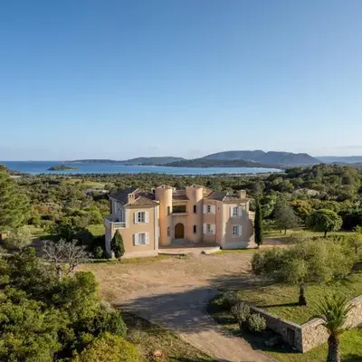 Château di Cardiccia a Luxury 7-Bedroom Villa with Air Conditioning