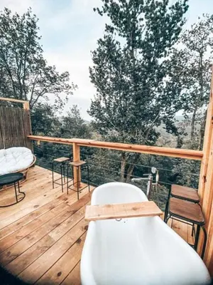 Gallery image of Tiny house Murato - Terrace on stilts - Nature in Murato