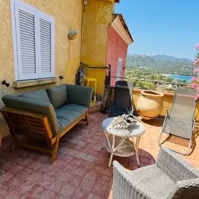 Mini-Villa Nacres - Vue mer - clim- Wi-fi -Favone