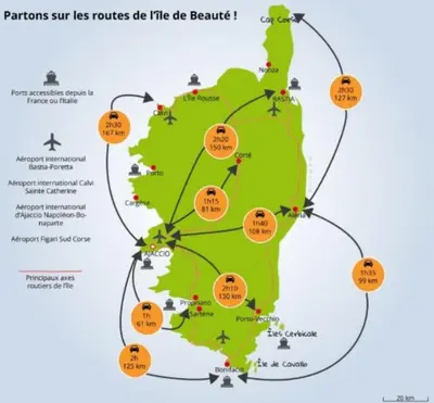 a map of the locations of the hits in ireland at Magnifique duplex vue mer avec clim wifi piscine mer à pied in Serra-di-Ferro